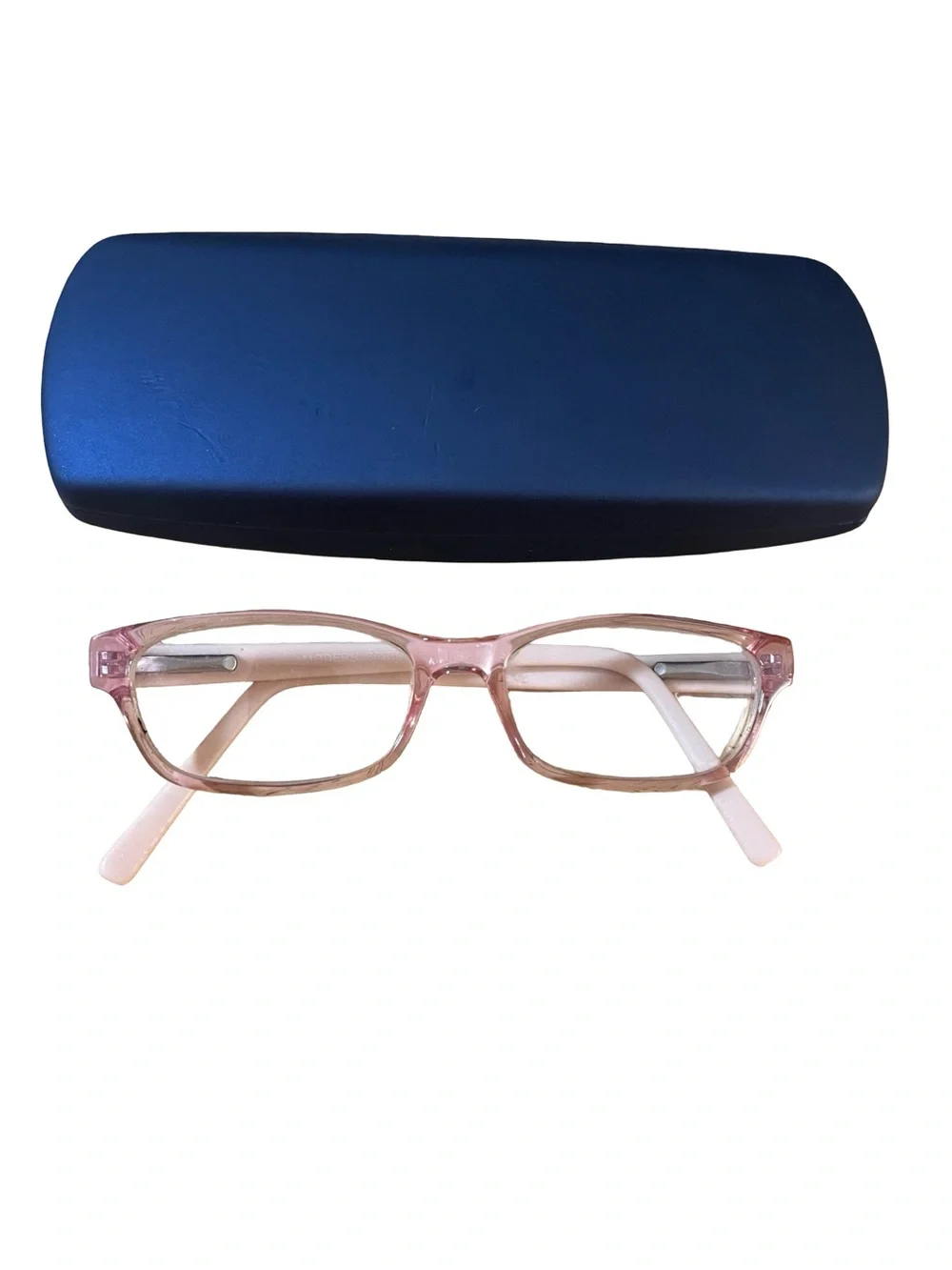 Youth Modern SPRINKLES BUBBLE GUM eyeglasses Pink plastic Full Rim blue case
